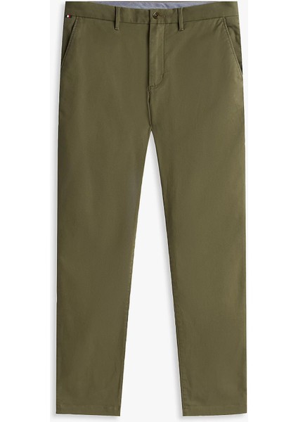 Erkek Chino Denton 1985 Pima Cotton Pantolon - Haki fırsatları