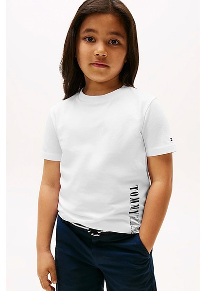 Erkek Çocuk Graphic T-Shirt - Beyaz