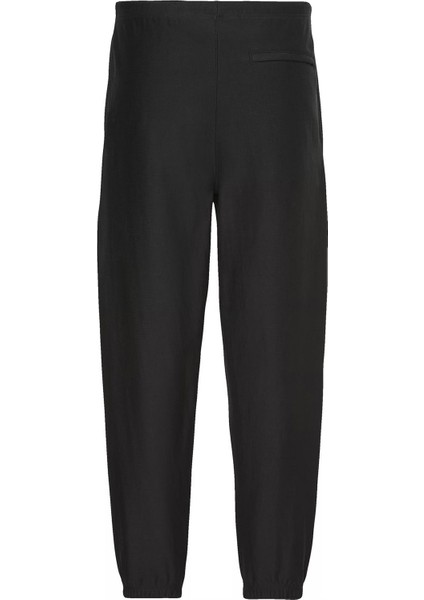 Erkek Premium Terry Monogram Jogger Eşofman Altı - Siyah modelleri