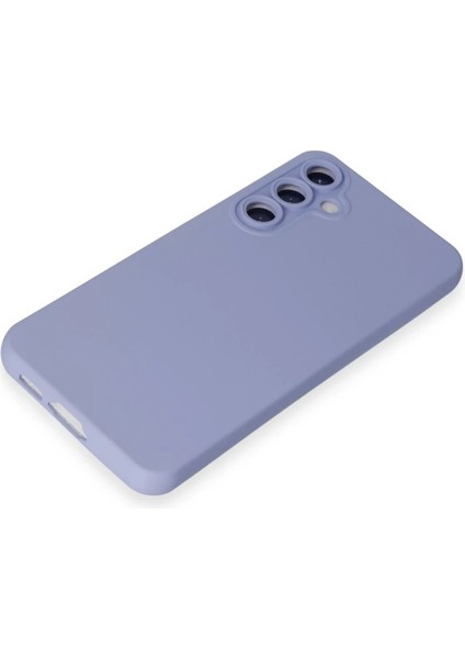 Samsung Galaxy S24 Plus Kılıf Nano Içi Kadife Silikon - Lila - NFND2568-6439