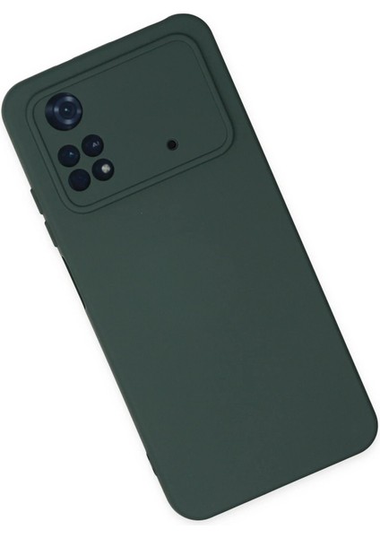 Xiaomi Poco M4 Pro 4g Kılıf Nano Içi Kadife Silikon - Koyu Yeşil - TKNAL3231-5057 fiyatları