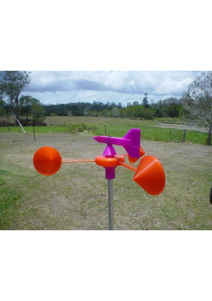 Rüzgar Göstergesi (Plastik Aparattır) 3D