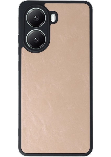 Xiaomi Poco X7 Pro Kılıf Aras Deri Kapak - Pudra - TKNAL4720-5615 modelleri