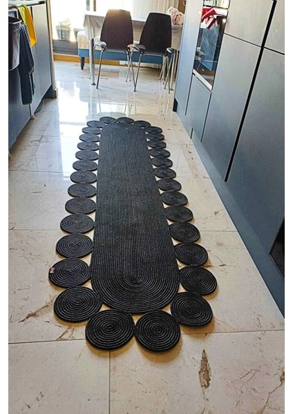 Jüt Oval Mutfak Banyo Salon Oturma Odası Balkon Paspas Yolluk Halı Kilim fiyatları