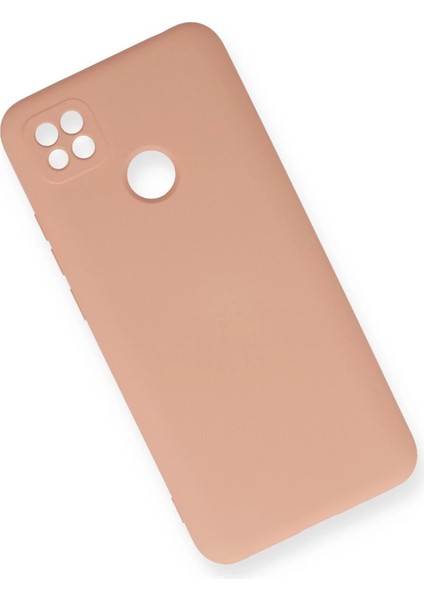 Xiaomi Redmi 9c Kılıf Nano Içi Kadife Silikon - Pudra - NFND4864-8605