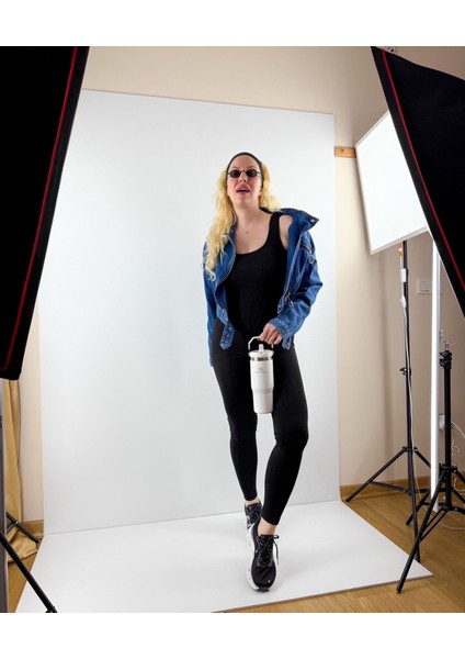 Siyah Kalın Askılı Tayt Tulum