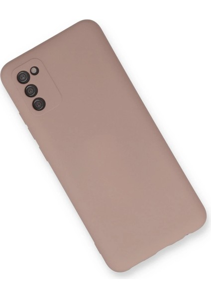 Samsung Galaxy A03S Kılıf Nano Içi Kadife Silikon - Pudra - NFND3966-6212 fiyatları