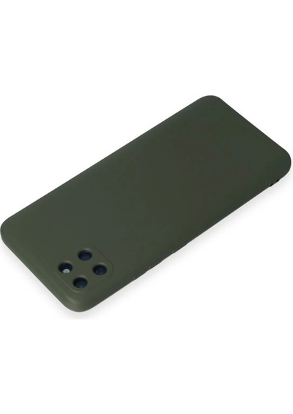Realme C11 Kılıf Nano Içi Kadife Silikon - Koyu Yeşil - NFND9804-9482 modelleri