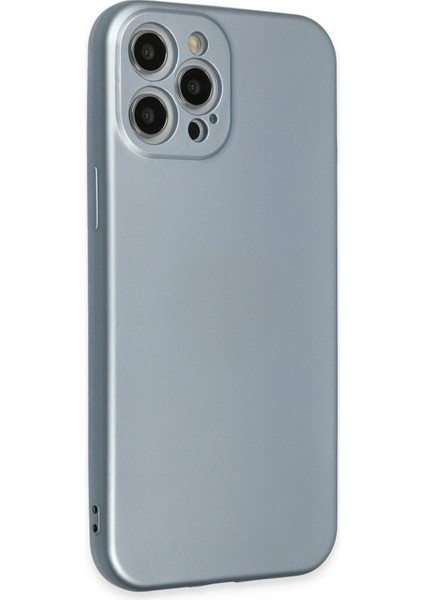 iPhone 12 Pro Max Kılıf Nano Içi Kadife Silikon - Sky Blue - NFND1001-8792 fiyatları
