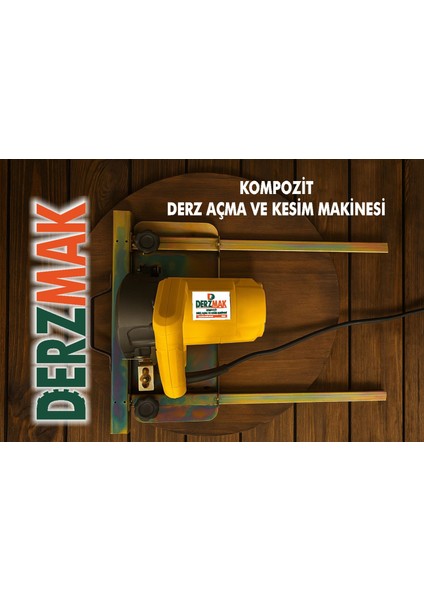 Kompozit Derz Açma ve Kesme Makinesi