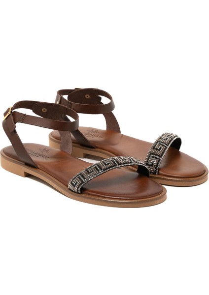 Kadın Sandalet 21008 Myconian 2025 Greek Sandal modelleri