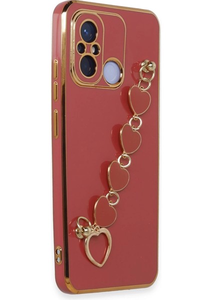 Xiaomi Redmi 12C Kılıf Esila Silikon - Kırmızı - NFND6965-7248