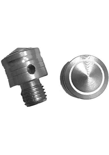 10 mm Gümüş Vida Tapası - Ayna Delik Tıkacı Vidası
