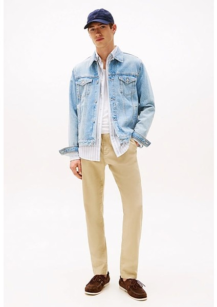 Erkek Th Harlem Sorona Linen Pantolon - Bej fiyatları