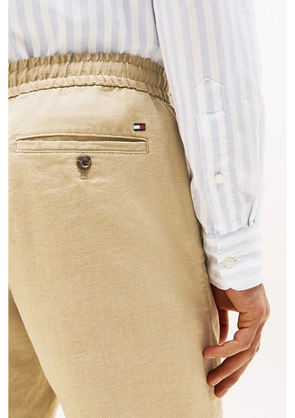 Erkek Th Harlem Sorona Linen Pantolon - Bej fırsatları