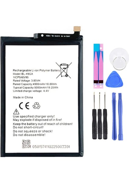 Infinix Hot 11S BL-49GX Batarya Pil Tamir Seti ve Pil Bandı