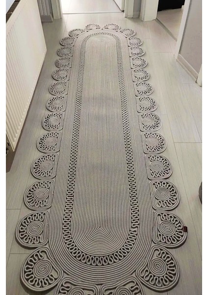 Jüt Oval Mutfak Banyo Salon Oturma Odası Balkon Paspas Yolluk Halı Kilim modelleri