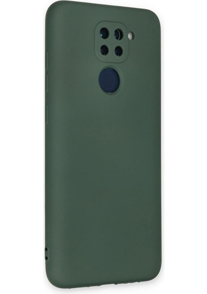 Xiaomi Redmi Note 9 Kılıf Nano Içi Kadife Silikon - Koyu Yeşil - NFND8274-2656 modelleri
