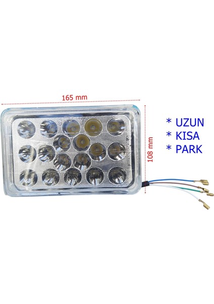 Cg Model Far Atomu 18 Ledli Kare