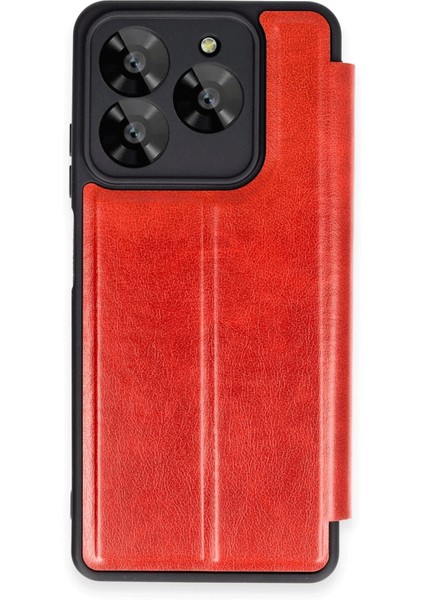 General Mobile Era 50 Kılıf Flip Cover - Kırmızı - NFND4874-5514