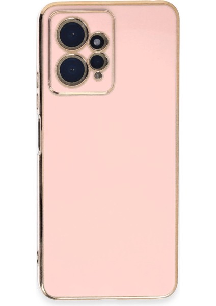 Xiaomi Redmi Note 12 4g Kılıf Volet Silikon - Pembe - NFND7586-5353