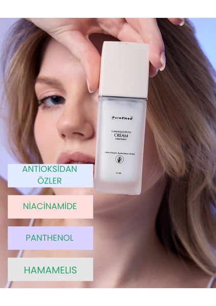 Leke Aydınlatıcı Krem | Glycolic Acid Niacinamide Yoğun Nem, Leke & Nem Dengesi