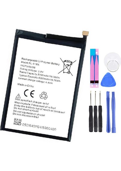 Infinix Note 8 BL-51BX Batarya Pil Tamir Seti ve Pil Bandı