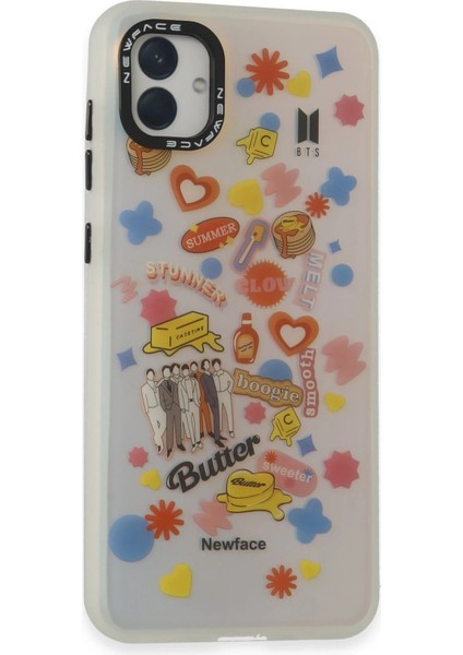 Samsung Galaxy A04 Kılıf Estoril Desenli Kapak - Estoril - 16 - NFND1552-8231