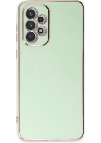 Samsung Galaxy A53 5g Kılıf Volet Silikon - Açık Yeşil - NFND5427-5262