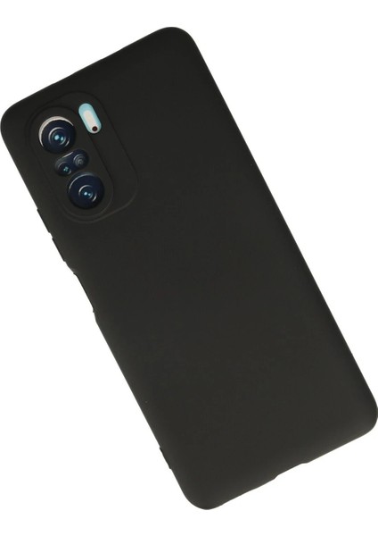 Xiaomi Poco F3 Kılıf First Silikon - Siyah - NFND2635-3914