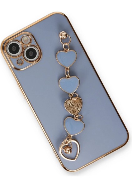 iPhone 14 Kılıf Esila Silikon - Gri - NFND3204-5237