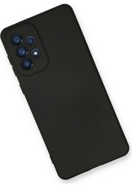 Samsung Galaxy A33 5g Kılıf Nano Içi Kadife Silikon - Siyah - NFND1954-5409