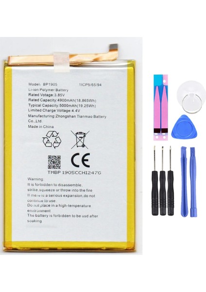 Omix X600 Batarya Pil Tamir Seti ve Pil Bandı