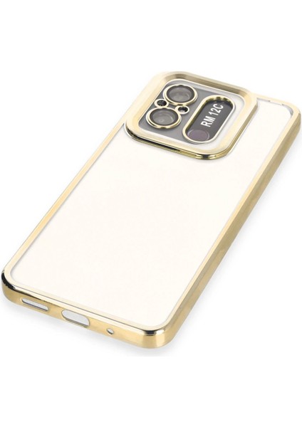 Xiaomi Redmi 12C Kılıf Slot Silikon - Gold - NFND9443-7884 fırsatları