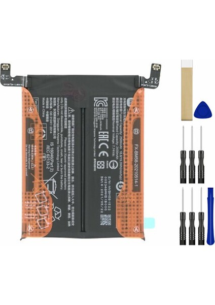 Xiaomi Mi 11T Pro BM58 Batarya Pil Tamir Seti ve Pil Bandı
