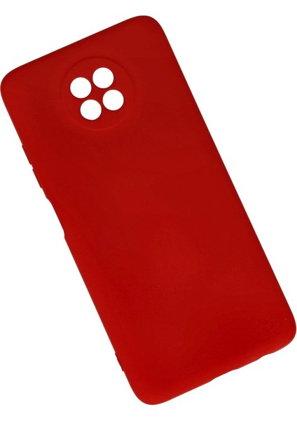Xiaomi Redmi Note 9 5g Kılıf Nano Içi Kadife Silikon - Kırmızı - NFND1774-6333 fiyatları