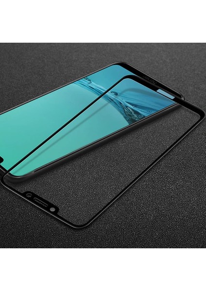 Huawei Honor Play Full Glue Tempered Full Cam Ekran KORUYUCU-(1903) - NFND4485-4321