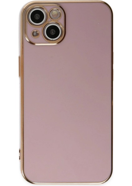 iPhone 14 Kılıf Volet Silikon - Mor - NFND8496-2399