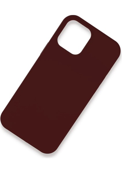 iPhone 12 Pro Kılıf Lansman Legant Silikon - Bordo - NFND1715-8030