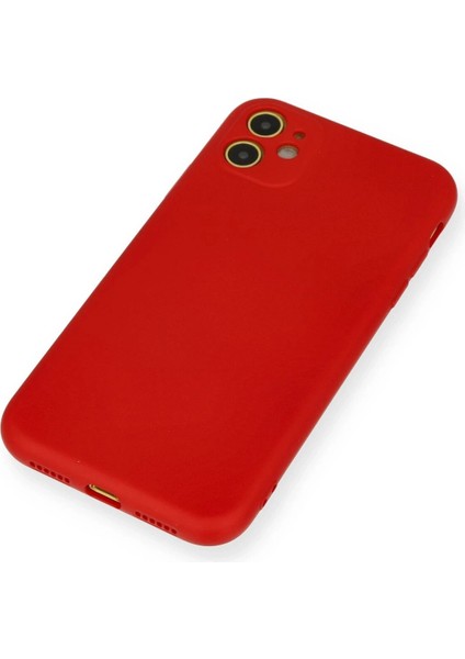 iPhone 11 Kılıf Nano Içi Kadife Silikon - Kırmızı - NFND1076-4973 fiyatları