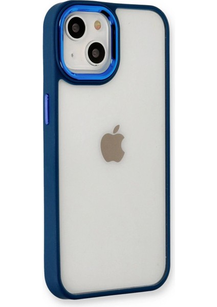 iPhone 14 Plus Kılıf Dora Kapak - Mavi - NFND7379-1171