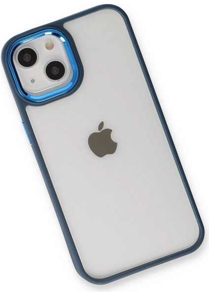 iPhone 14 Plus Kılıf Dora Kapak - Mavi - NFND7379-1171