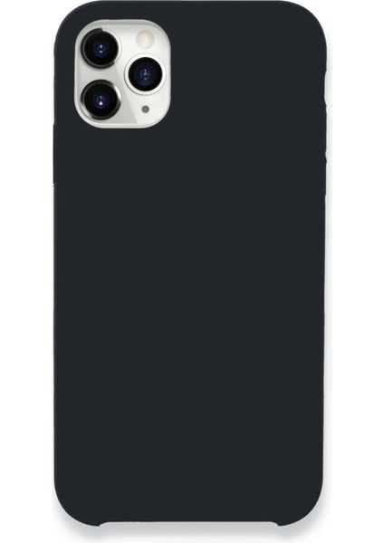 iPhone 11 Pro Kılıf Lansman Legant Silikon - Koyu Gri - NFND9827-4616