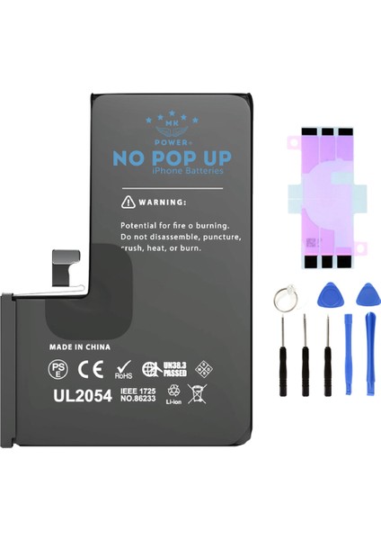 IPhone 15 Pro Max Uyumlu Batarya Pil Tamir Seti ve Pil Bandı