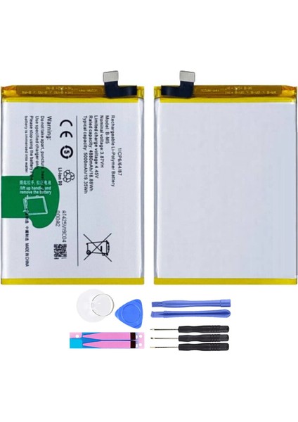 Vivo Y16 B-M5 Batarya Pil Tamir Seti ve Pil Bandı