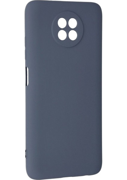 Xiaomi Redmi Note 9 5g Kılıf Nano Içi Kadife Silikon - Gri - NFND8506-7318