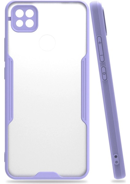 Xiaomi Redmi 9c Kılıf Platin Silikon - Lila - NFND5520-3601