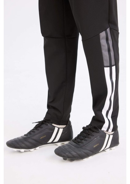 Fit Sporcu Jogger Eşofman Altı Slim Fit Dar Kesim Standart Paça Skuba Dalgıç Kumaş D0670AX24AU