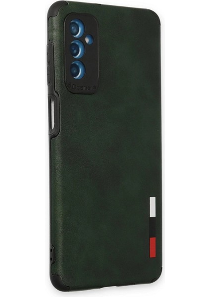 Samsung Galaxy M52 5g Kılıf Loop Deri Silikon - Yeşil - NFND2165-9737