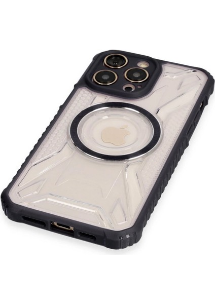 iPhone 13 Pro Max Kılıf Prag Magneticsafe Kapak - Siyah - NFND5194-1079